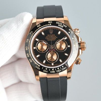 ROLEX Daytona 18K 40mm GTC Certificate Chroma Light Watch